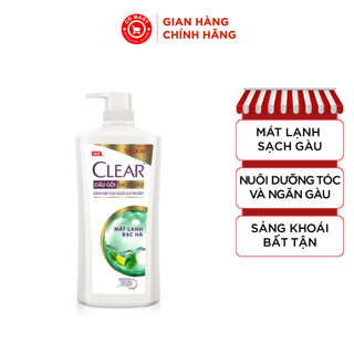 Dầu gội đầu Clear bạc hà |630g |880g| 1.4kg