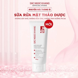 Sữa Rửa Mặt Sắc Ngọc Khang 50g