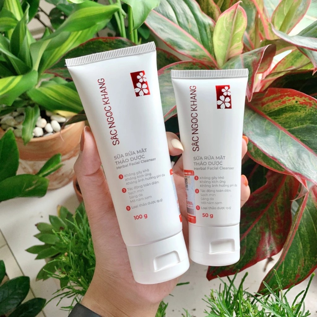 Sữa Rửa Mặt Sắc Ngọc Khang 50g