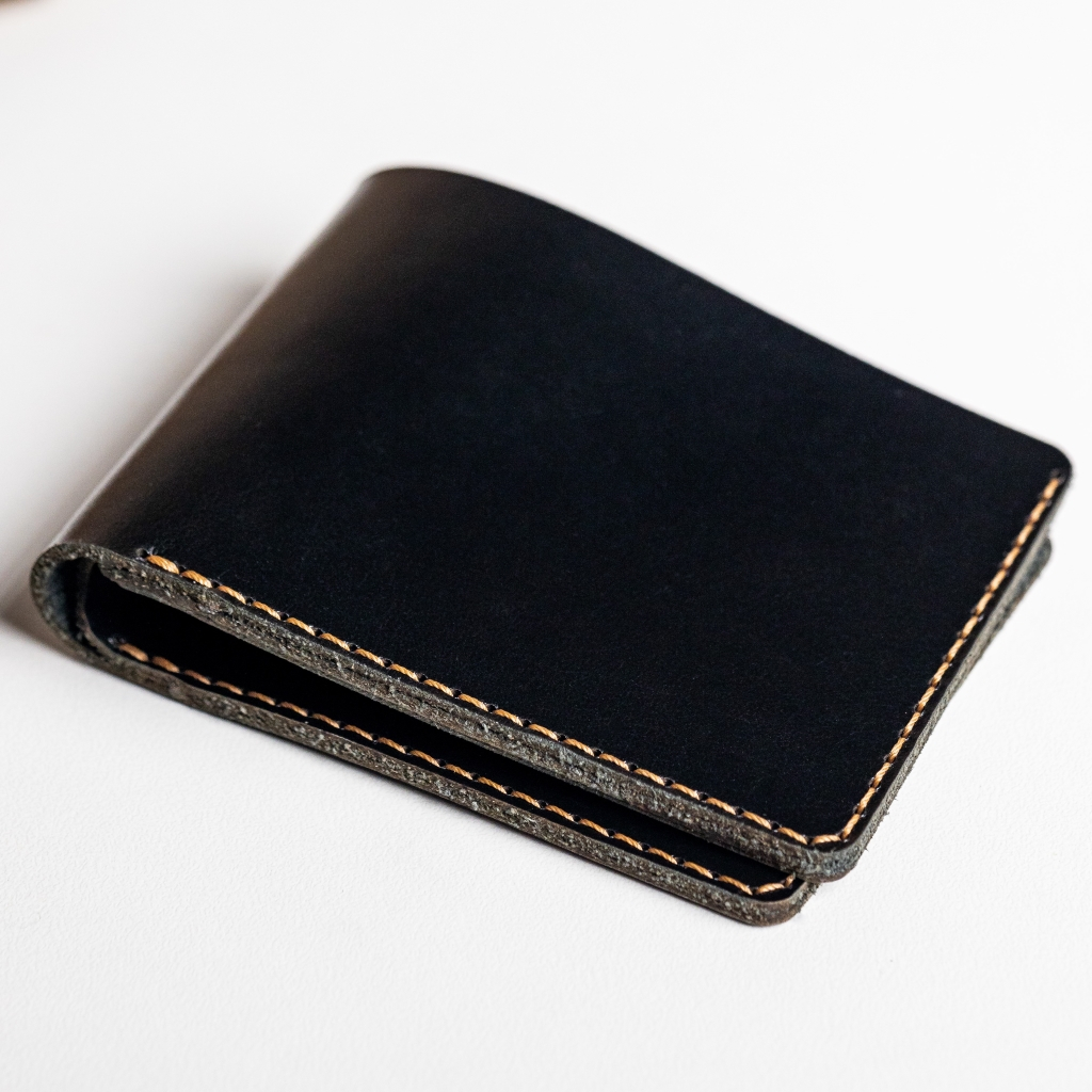 Ví nam nữ HILAS 3 - Da bò thật, cắt laser tinh xảo, khâu thủ công tỉ mỉ, thiết kế đơn giản