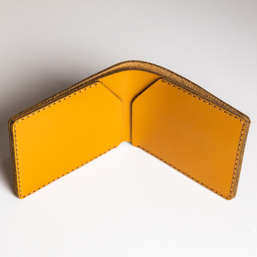 Ví nam nữ HILAS 3 - Da bò thật, cắt laser tinh xảo, khâu thủ công tỉ mỉ, thiết kế đơn giản