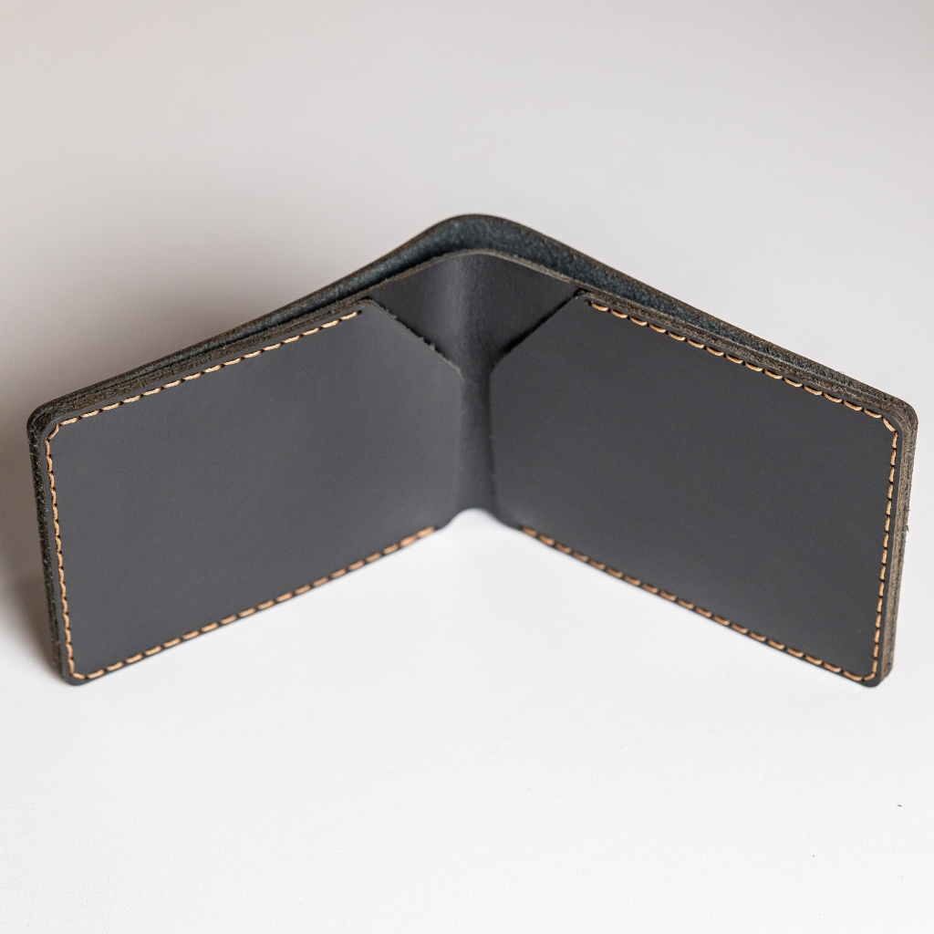 Ví nam nữ HILAS 3 - Da bò thật, cắt laser tinh xảo, khâu thủ công tỉ mỉ, thiết kế đơn giản