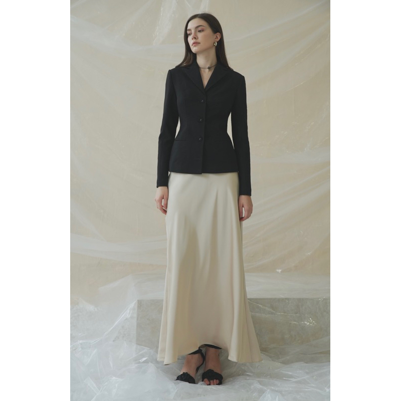 Áo blazer nữ dáng ôm kiểu dáng công sở Dior - Sonnet Single Breast Blazer áo khoác vest nữ ôm tay dài có cổ thanh lịch