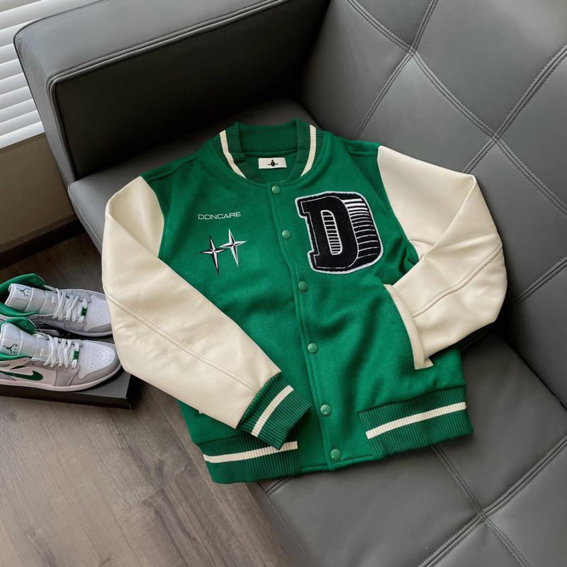 Áo bomber - AFGK - Doncare "The Gambler" Casino Varsity Jacket