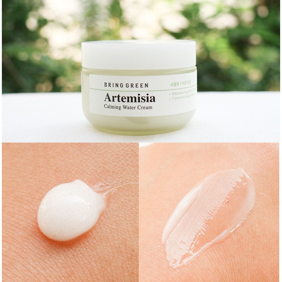Kem dưỡng ngải cứu Bring Green Artemisia Calming Water Cream làm dịu da 75ml