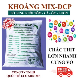 1 bao 20 kg khoáng mix dcp bổ sung khoáng chất thiết yếu cho ao nuôi tôm cá lươn ốc