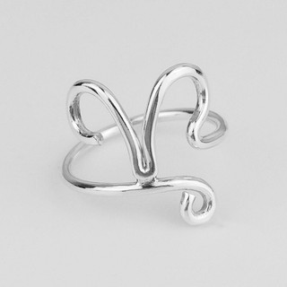 Nhẫn bạc Aries, nhẫn cung Bạch Dương, nhẫn bạc cung hoàng đạo