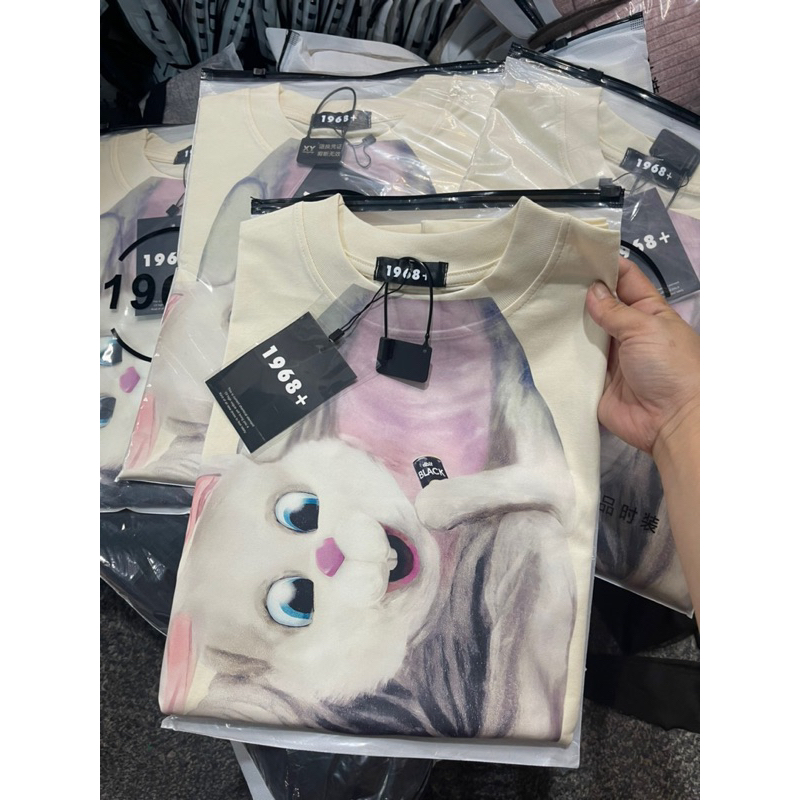 Áo phông thỏ siêu hót - 2 màu