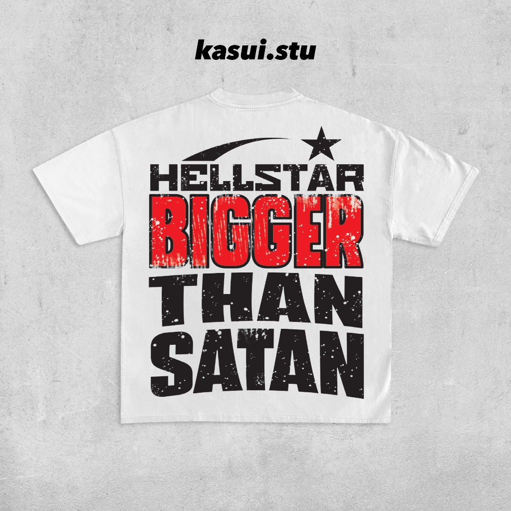 Áo Thun 250GSM HELLSTAR Form BOXY l Boxy Fit