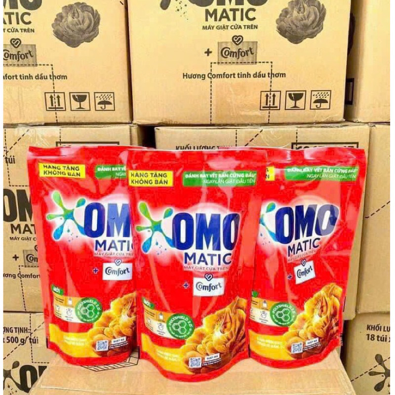 Nước Giặt OMO Matic Comfort Hương Thanh Xuân Túi 412G 400ml , túi 500ml , chai 700ml