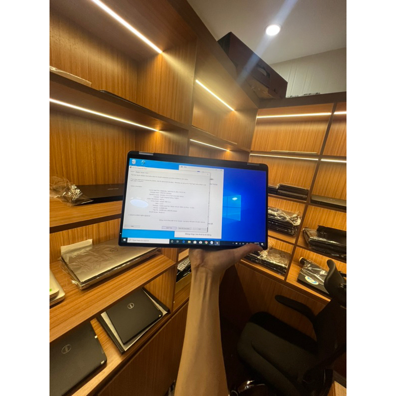 Laptop Dell 7400 2in1 Core i7 -8650u /Ram 16Gb/SSD 256Gb Vỏ Thép Gập 360 Cảm Ứng Max Hàng Nhập Mỹ 99%