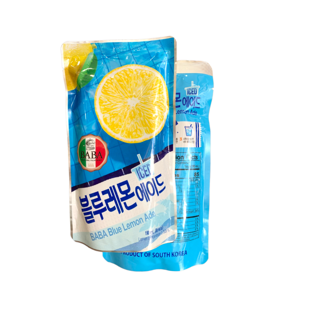 Nước trái cây và Cà Phê Baba Wongjin Hàn Quốc túi 190ml