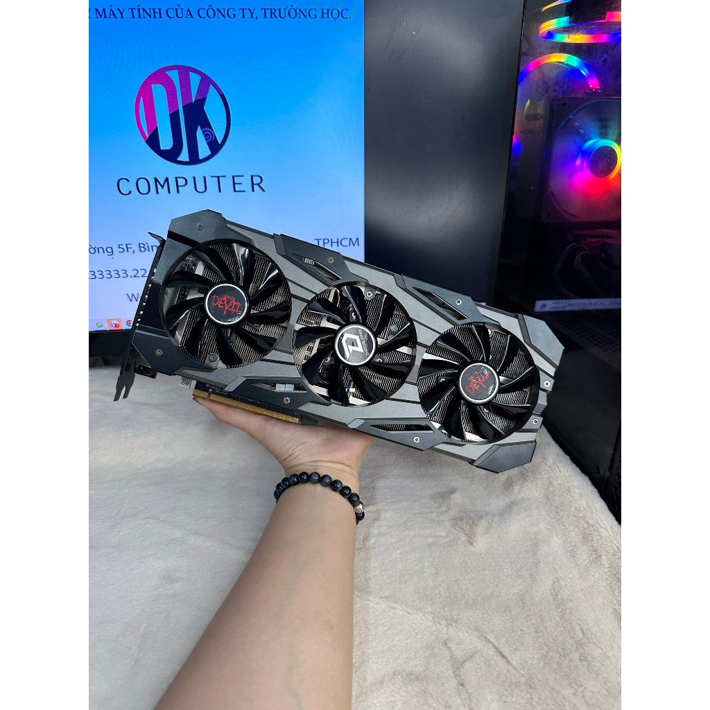 Card màn hình VGA RED DEVIL RX 5700 XT 3 FAN 8GB GDDR6