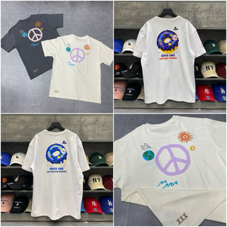Áo new era x mlb peace ivory, grey 13086531 * 13086532 - áo thun new era chính hãng full tem tag