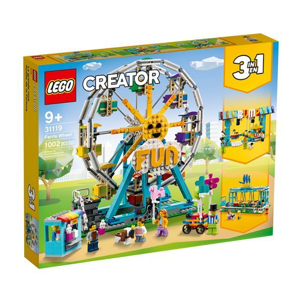 BỘ LẮP RÁP LEGO CREATOR 31119 VÒNG ĐU QUAY MẶT TRỜI