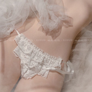 Quần lót cột dây hai bên phối ren gợi cảm cho nữ M012