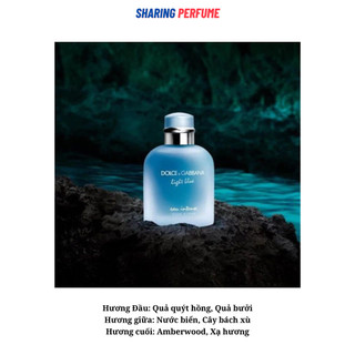 💥Sharingperfume - Nước hoa D&G Light blue Intense Men