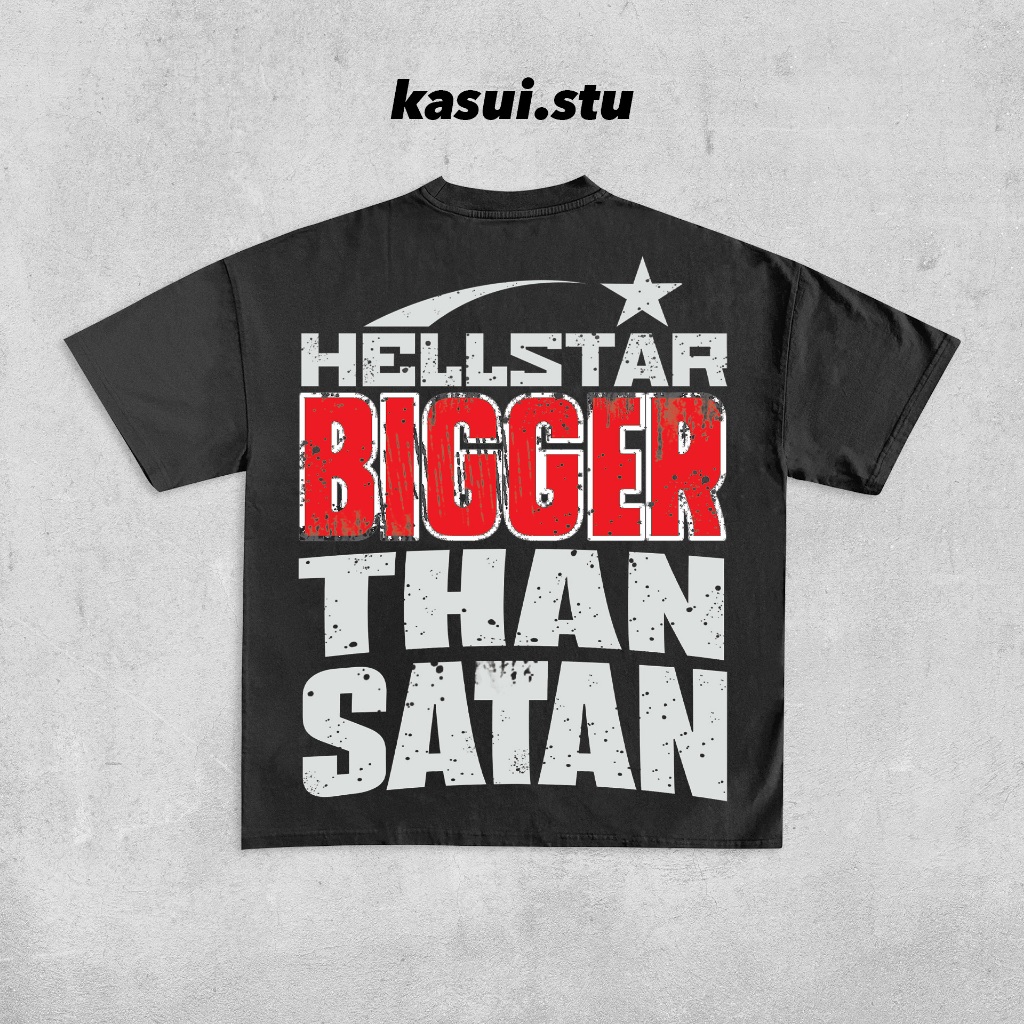 Áo Thun 250GSM HELLSTAR Form BOXY l Boxy Fit
