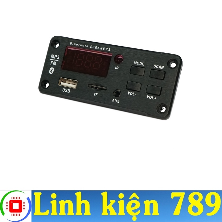 Mạch giải mã Bluetooth 5.0 USB AUX FM 12V