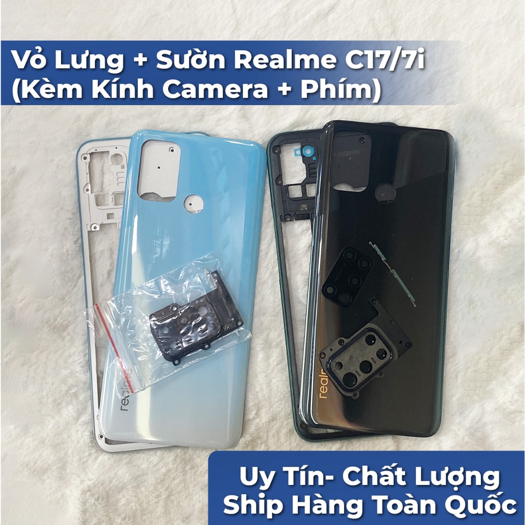 Vỏ Lưng + Sườn Realme C17/7i