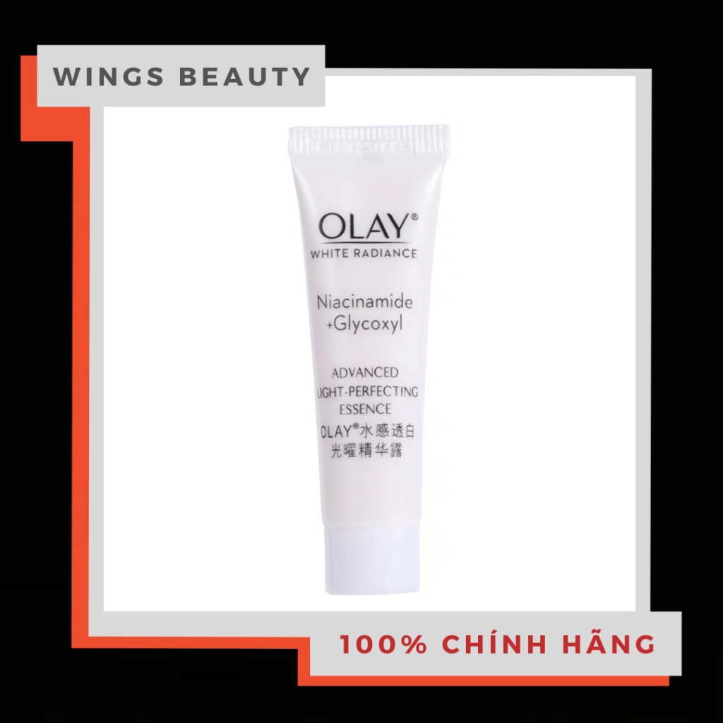 OLAY - Tinh chất sáng da White Radiance Niacinamide + Glycoxyl Advanced Light-Perfecting Essence 6ml