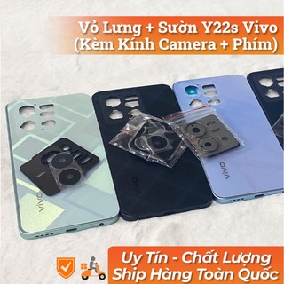 Vỏ Lưng + viền Y22s Vivo (Kèm Kính Camera + Phím)