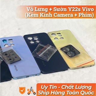 Vỏ Lưng + viền Y22s Vivo (Kèm Kính Camera + Phím)