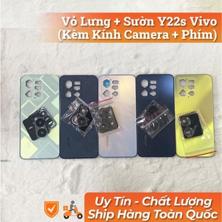 Vỏ Lưng + viền Y22s Vivo (Kèm Kính Camera + Phím)