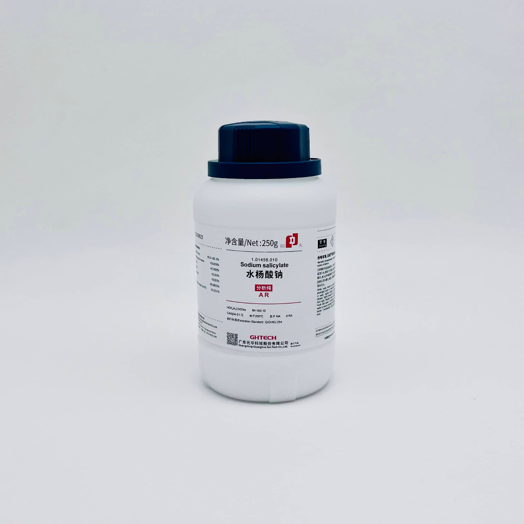 Hóa chất Sodium Salicylate (AR, Chai 250G, GHTECH, Cas 54-21-7)