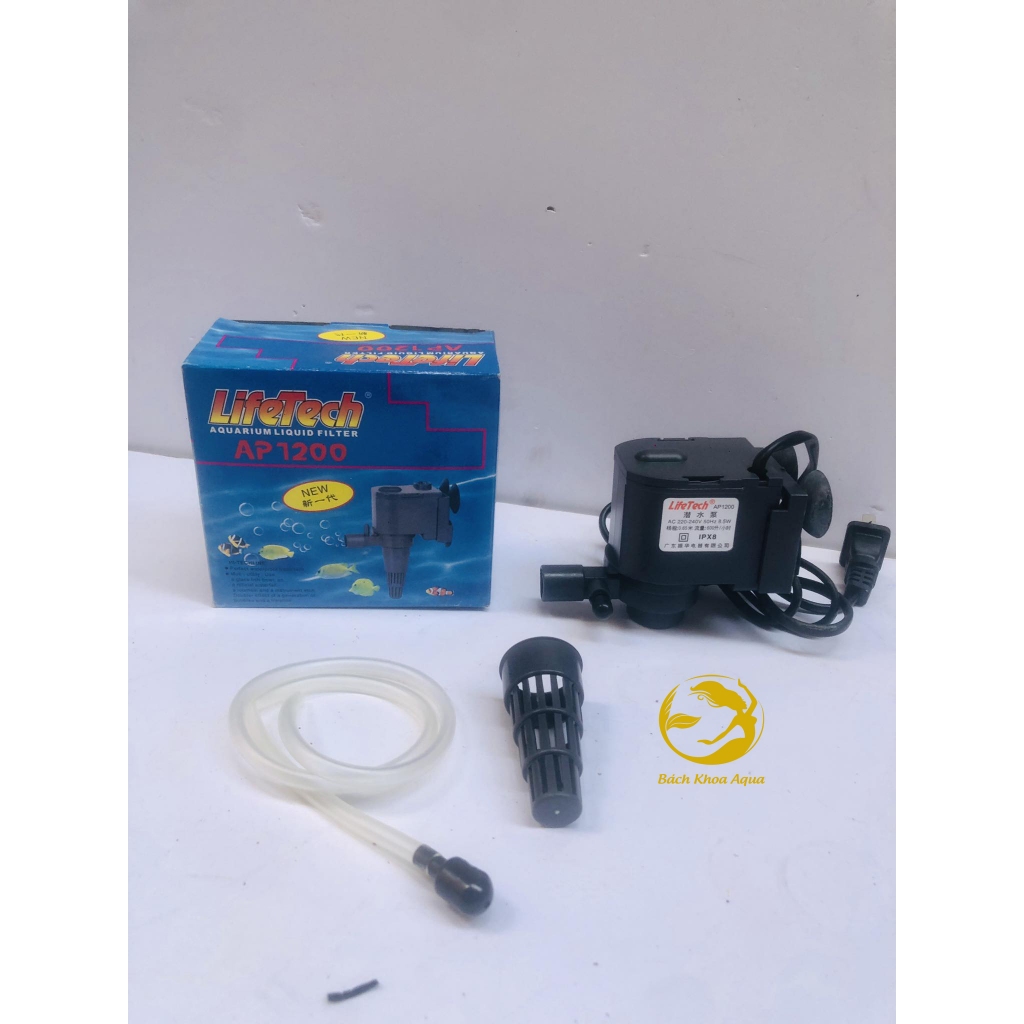 Bơm Lifetech AP1000-1200-1300-1550-1600-2000-2500-3100-3500 đủ công suất cho bể cá