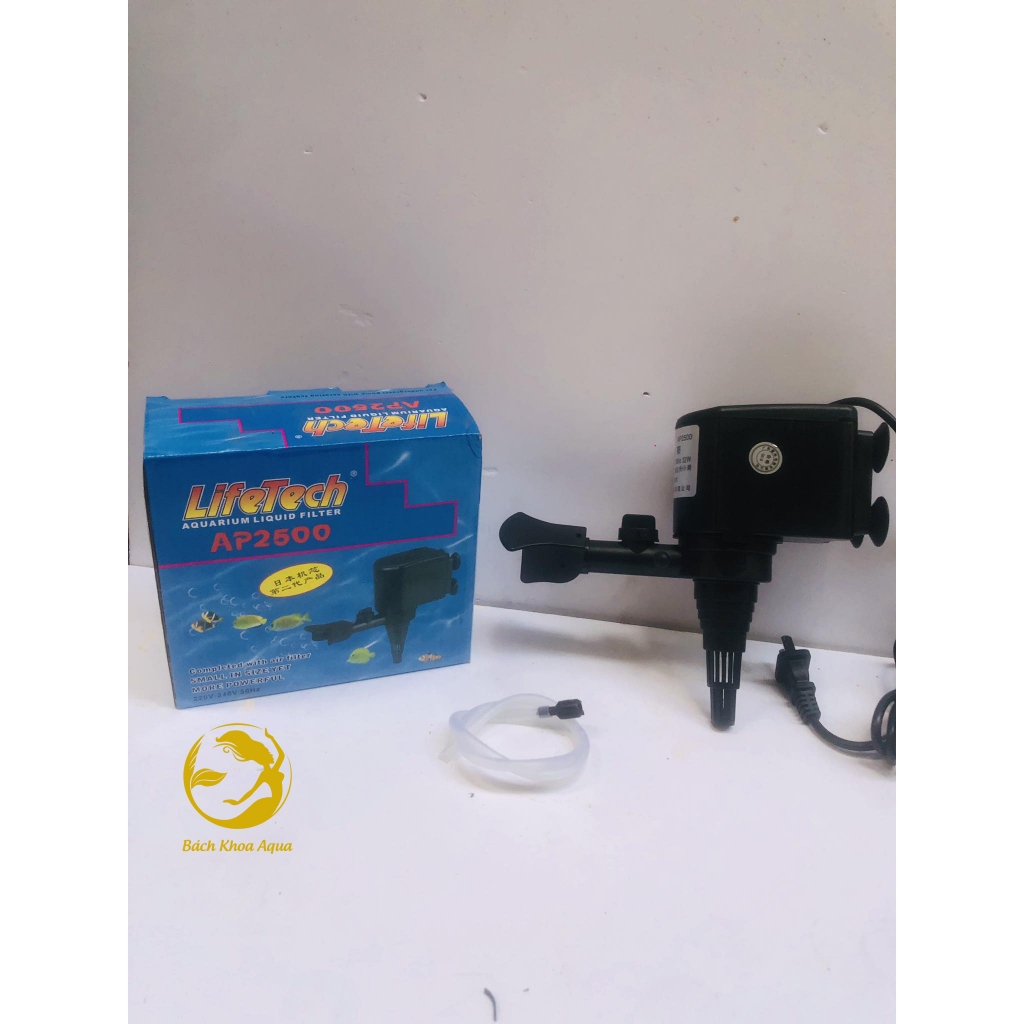 Bơm Lifetech AP1000-1200-1300-1550-1600-2000-2500-3100-3500 đủ công suất cho bể cá