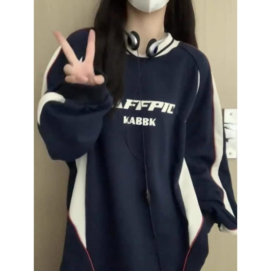 Áo Hoodie nam nữ phối xanh than trần bông hot trend 2023 M17