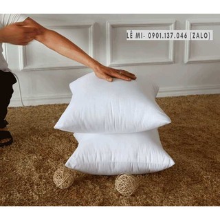 Ruột gối tựa lưng ruột gối vuông ruột gối bông gòn 45x45cm