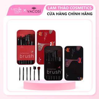 Hộp cọ 6 cây vacosi my darling travel brush set