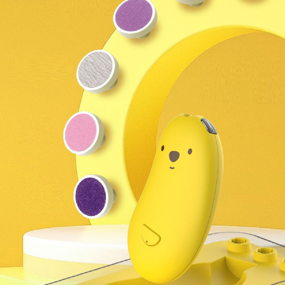 Máy dũa móng tay cho bé 6 đầu mài có đầu sạc cao cấp