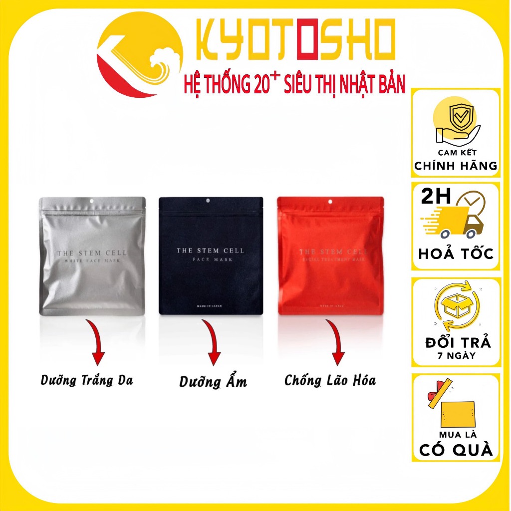Mặt nạ tế bào gốc The Stem Cell 30 miếng