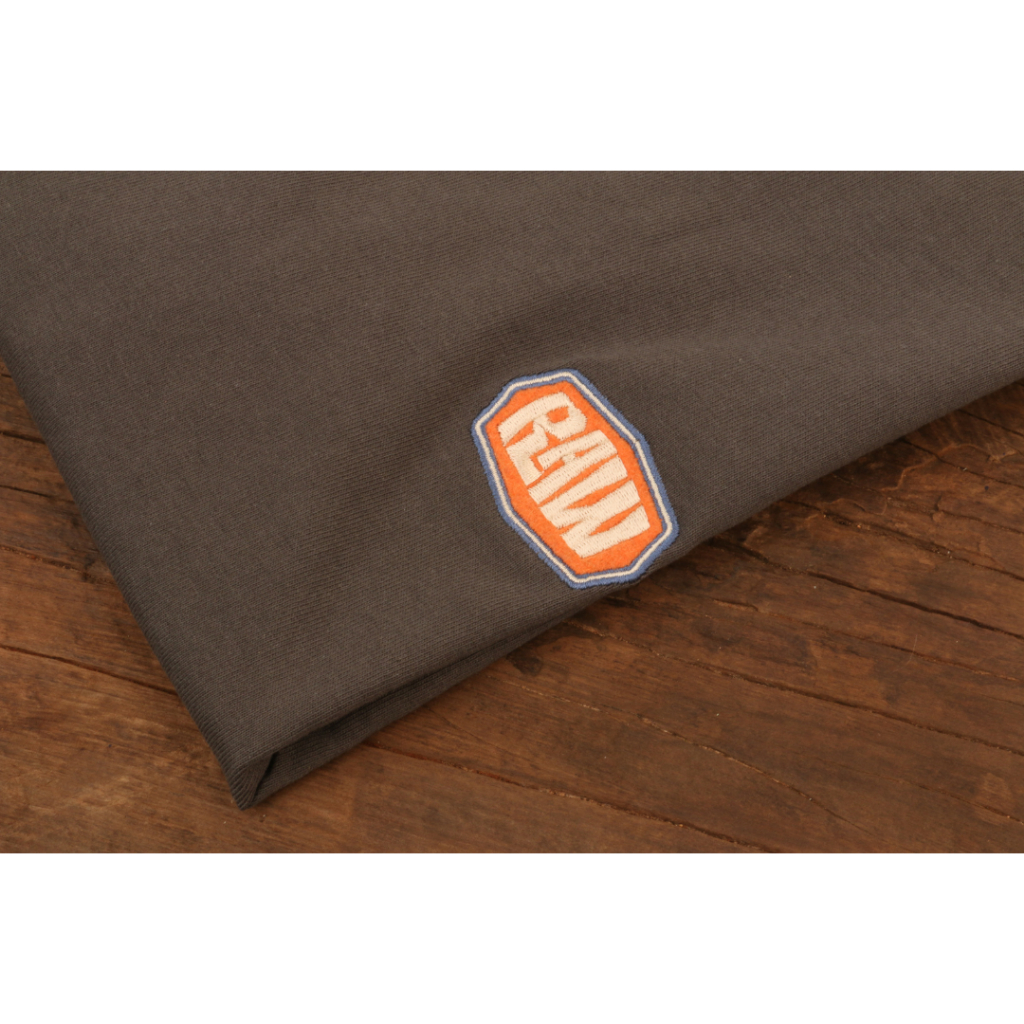 Áo thun Raw basic thêu vải thun cotton thoáng mát 4 chiều ArrowShop