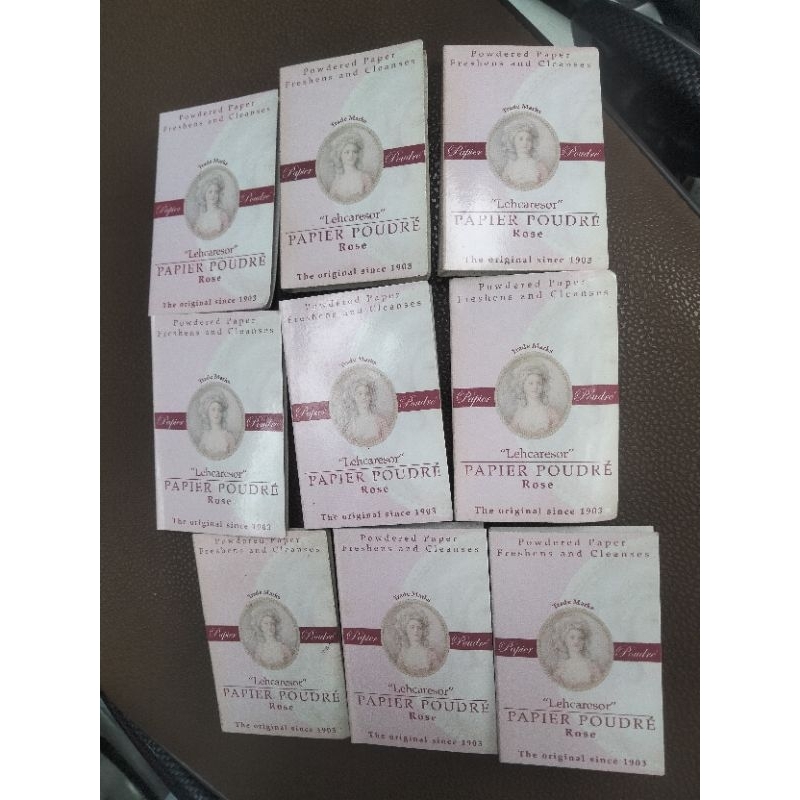 GIẤY THẤM DẦU CÓ PHẤN TRANG ĐIỂM PHÁP