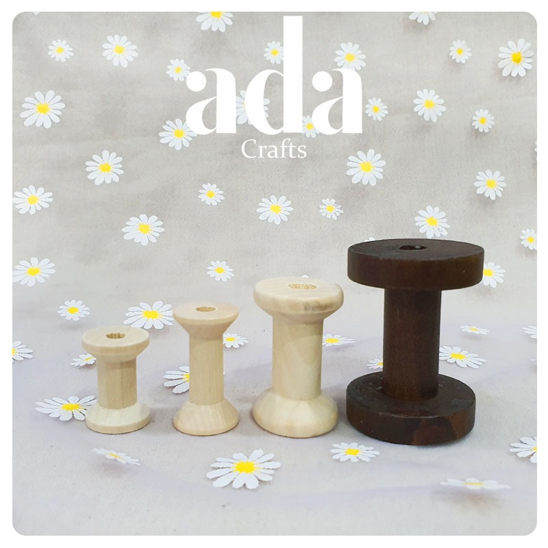 Cuộn Chỉ Gỗ Nhiều Size - ada.crafts