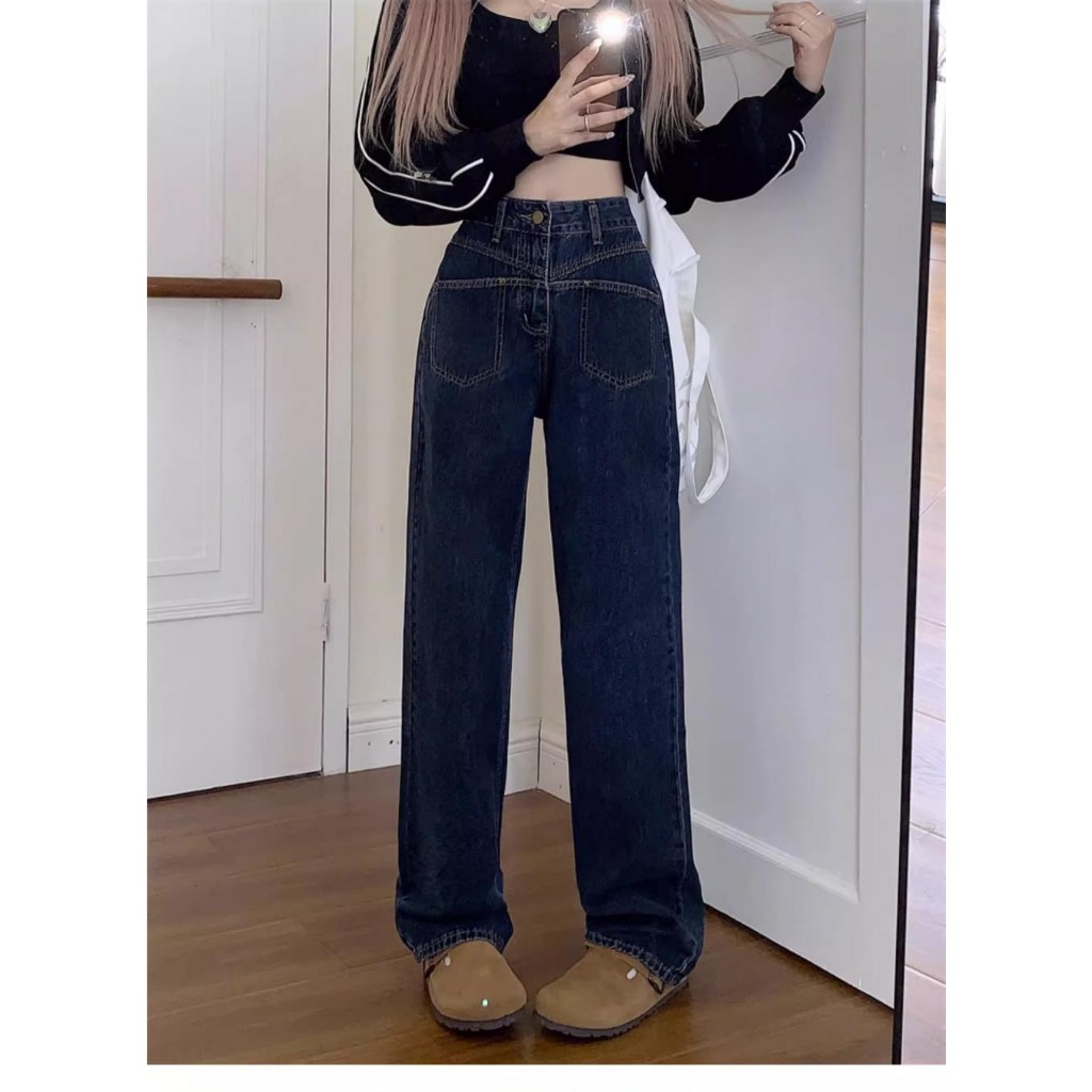 Quần jean BIGSIZE túi trước 2 màu M33017 55-95KG