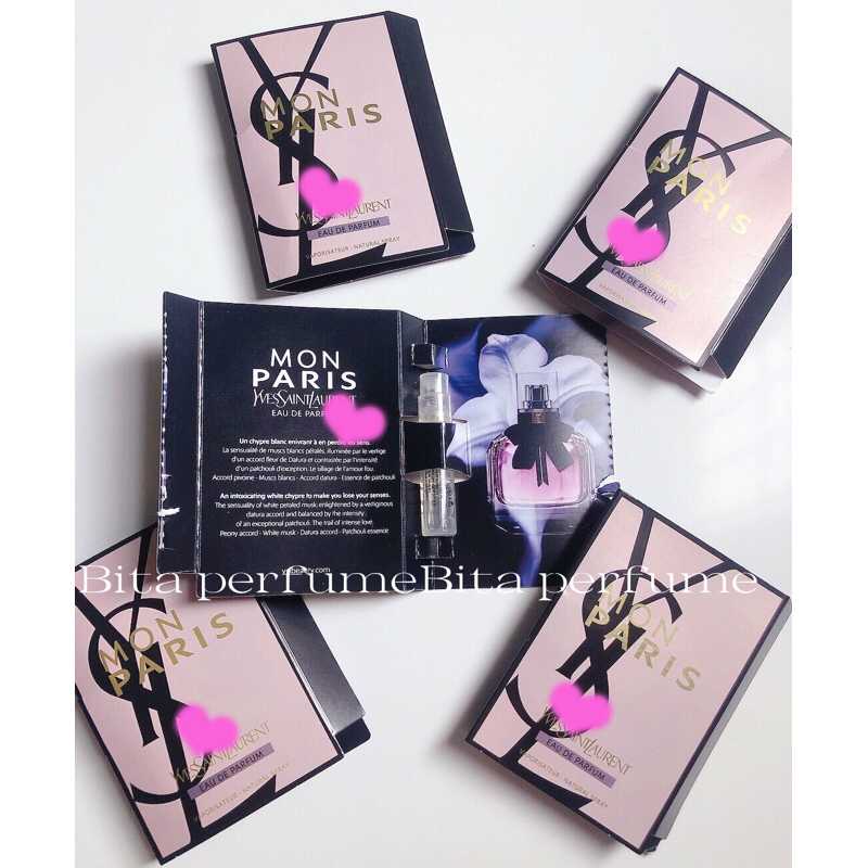 Vial/Mẫu thử nước hoa ¥$L Mon Paris EDP