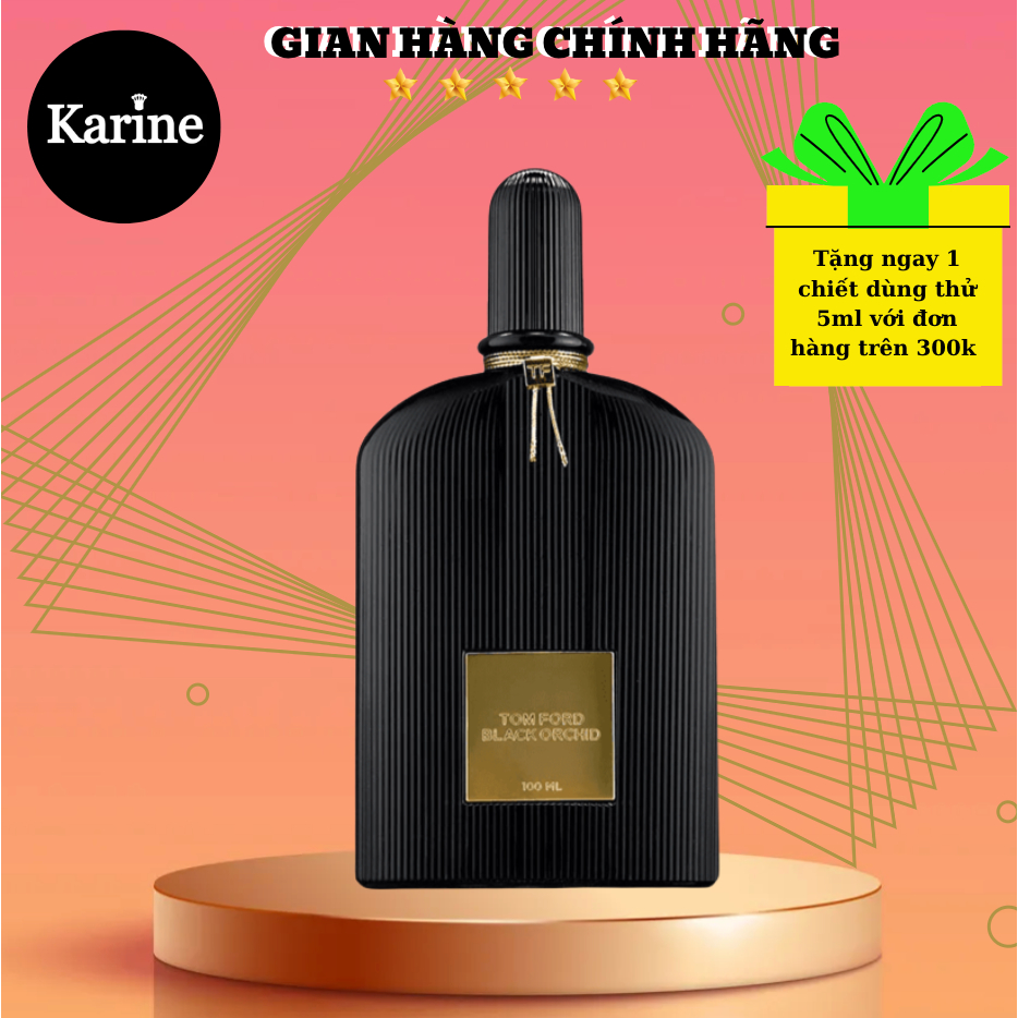 Nước Hoa Tom Ford Black Orchid Cho - chiết 10ml - nước hoa nam/nước hoa nữ