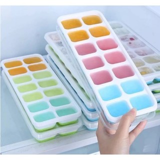 Khay đựng đồ ăn dặm, khay đá silicon