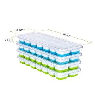 Khay đựng đồ ăn dặm, khay đá silicon