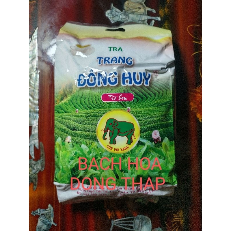 Trà dứa con voi xanh 240gr - Trà Lài 170gr - Trà Sen 300gr