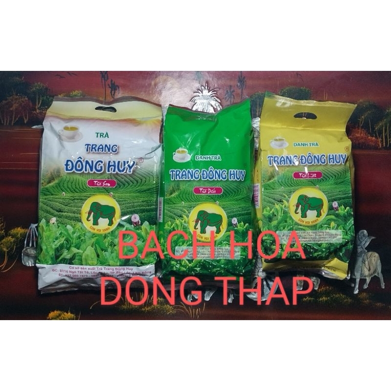 Trà dứa con voi xanh 240gr - Trà Lài 170gr - Trà Sen 300gr