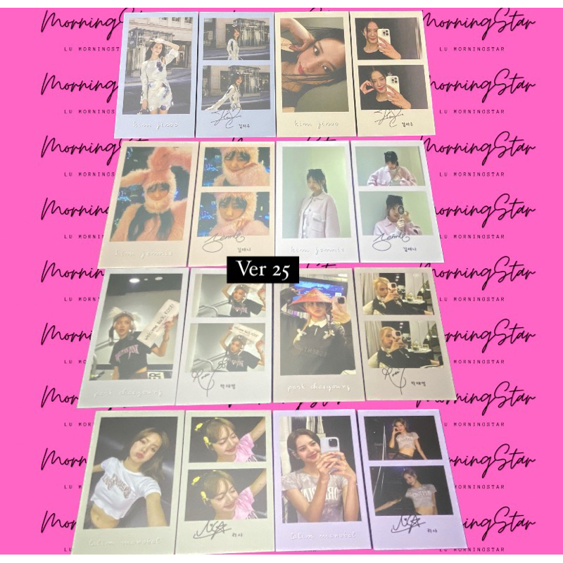 Set card fanmade BlackPink