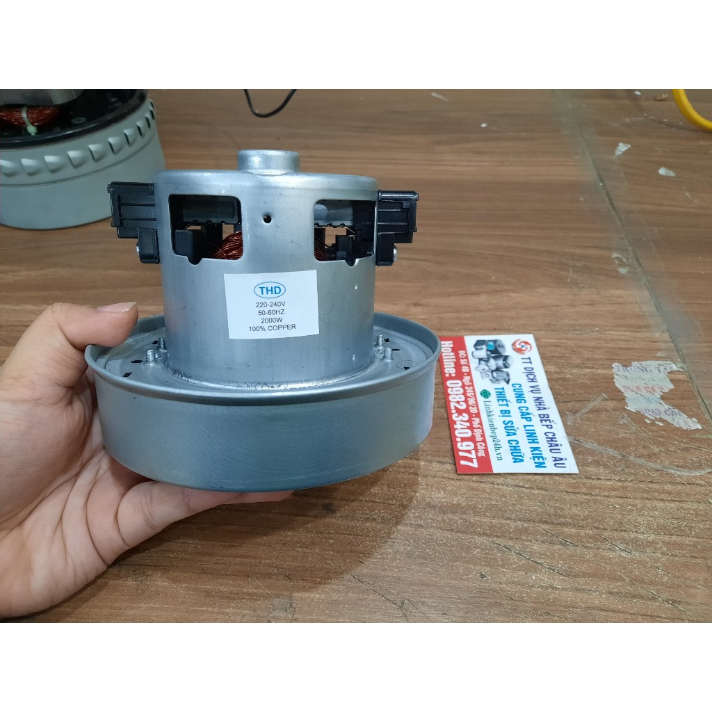 Động cơ hút bụi 2000W - đường kính 13.5cm