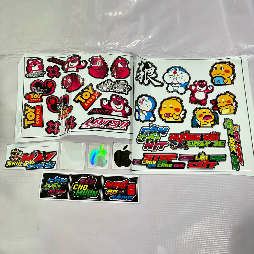 Combo siêu siêu báo(gồm 1 icon gấu 1 icon siêu báo 1 tấm icon còn cái nịt 1 icon bạn nhìn j 3 táo đủ màu