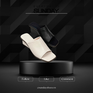 Giày đế xuồng quai bản lớn sunday dx59